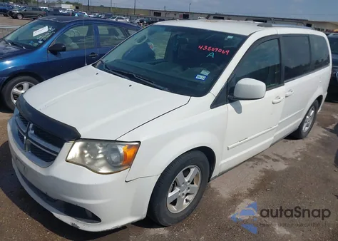 2011 Dodge Grand Caravan Crew from USA, damaged, VIN 2D4RN5DG2BR651333